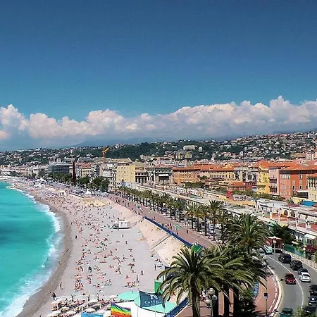 Nestor&jeeves - La Nissarde Terrasse - - Sea Glimpse - Very Close Sea Apartment *