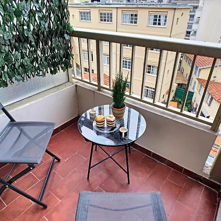 Nestor&jeeves - La Nissarde Terrasse - - Sea Glimpse - Very Close Sea Apartment