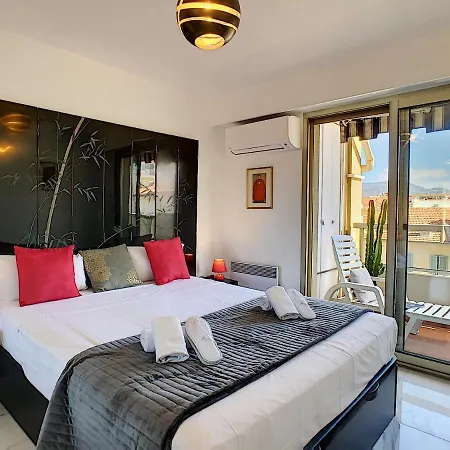 Nestor&jeeves - La Nissarde Terrasse - - Sea Glimpse - Very Close Sea Apartment