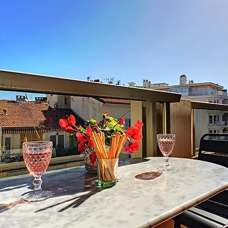 Apartment Nestor&jeeves - La Nissarde Terrasse - - Sea Glimpse - Very Close Sea *